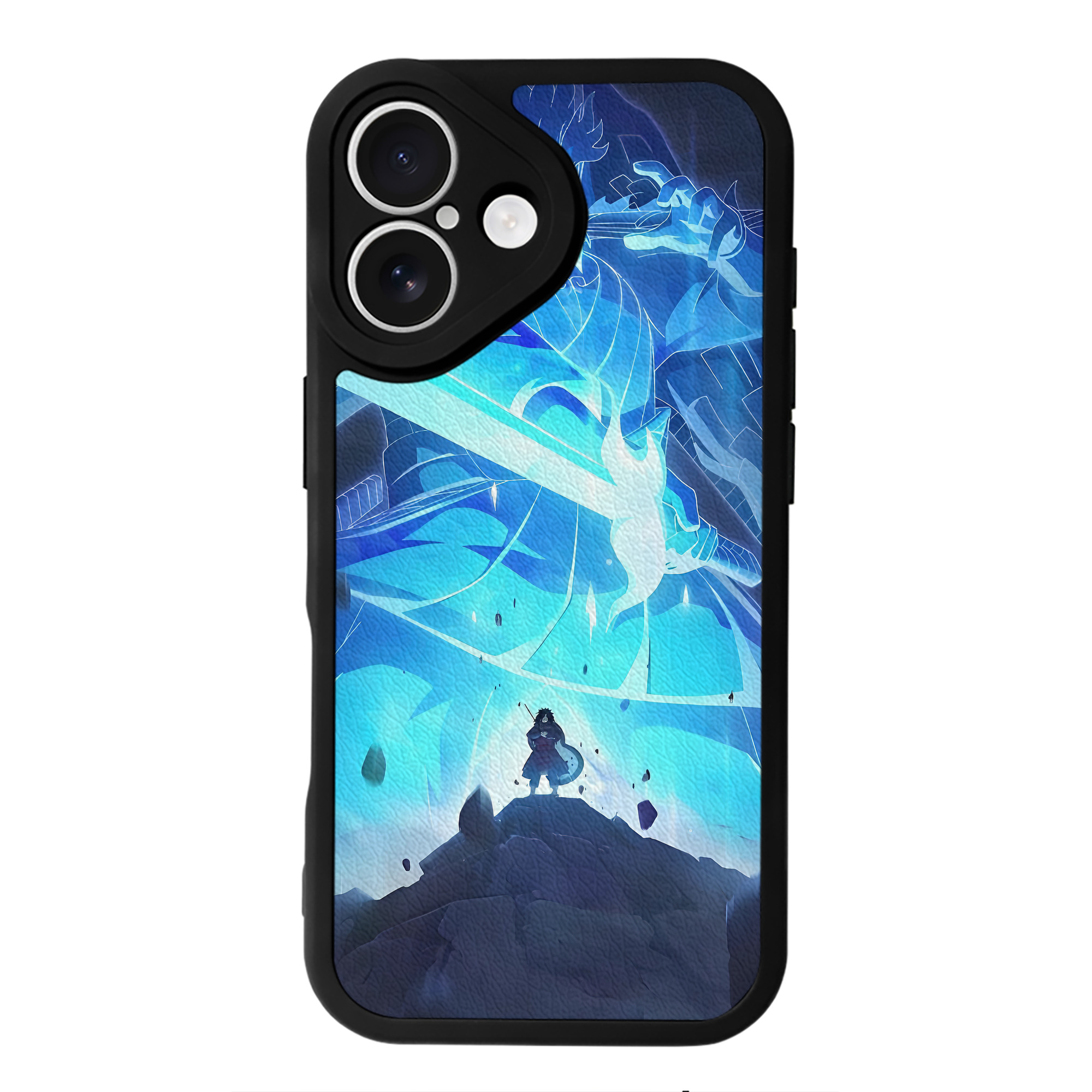 （画像用） NARUTO -ナルト- NARUTO -ナルト- 疾風伝 【iPhone 16シリーズ対応】シリコンスマホケース（レザー調） 材質：シリコン